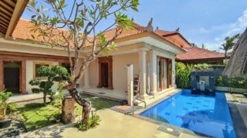 3 bedroom villa in sanur for 3 Months rental – Beach side area