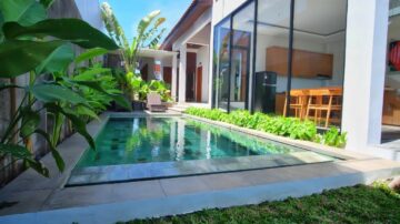 Brand new 3 bedroom villa with paddy field view